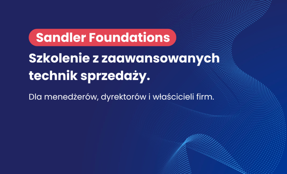 Sandler Foundations | 8-15.12.2025 | Warszawa