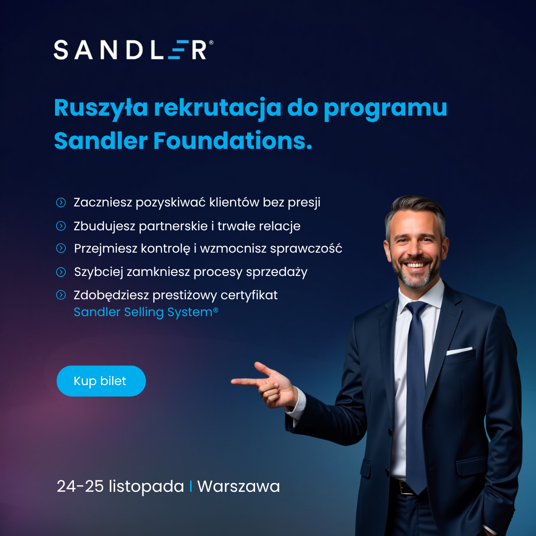 Sandler Foundations szkolenei sprzedażowe